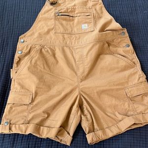 Womens XL overalls shorts Carhartt